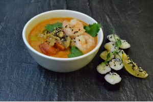 Суп Том Ям с морепродуктами  NEW